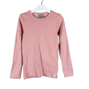 Unisex NOSH - Trikotaažist pluus, suurus 122 - 128 - Heleroosa (1)
