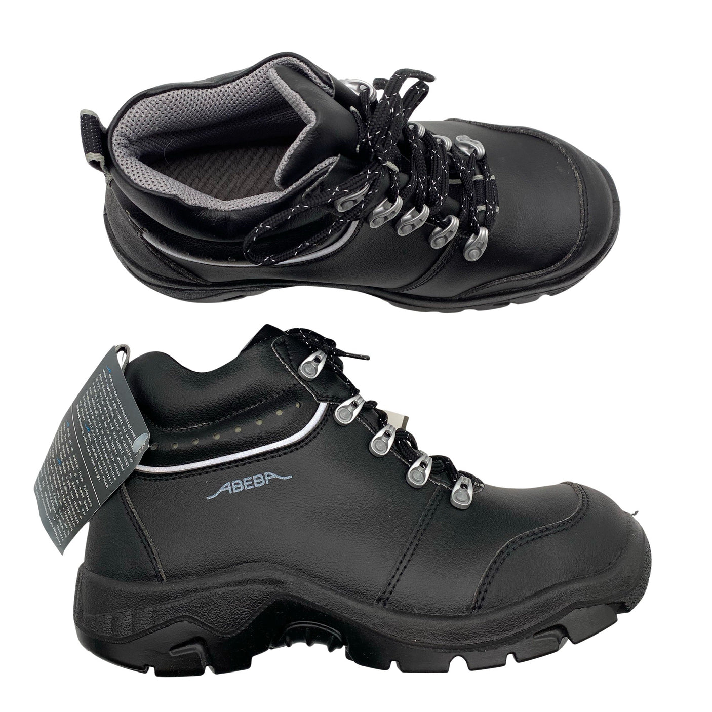 Unisex Abeba - Poolsaapad, suurus 41 - Must (1)