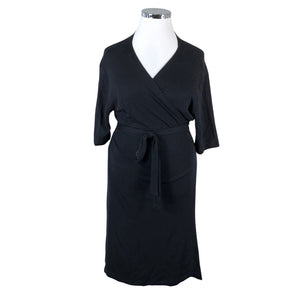 Unisex Niinmun design - Kootud kleit, suurus 42 - Must (1)