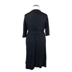 Unisex Niinmun design - Kootud kleit, suurus 42 - Must (3)