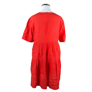 Unisex Andiata - Mitteveniv kleit, suurus 42 - Punane (3)