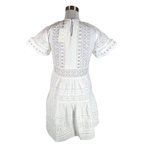 Unisex By Malina - Mitteveniv kleit, suurus 36 - Valge (2)