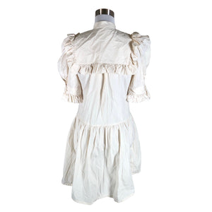 Unisex by Malene Birger - Mitteveniv kleit, suurus 34 - Looduslik valge (2)