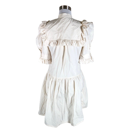 Unisex by Malene Birger - Mitteveniv kleit, suurus 34 - Looduslik valge (2)