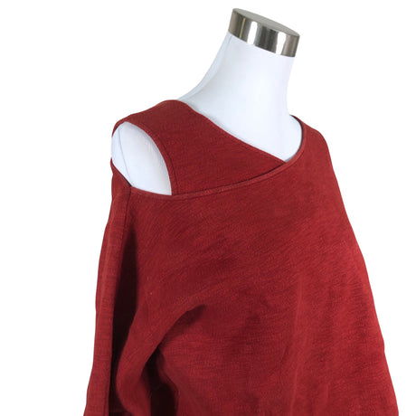 Unisex COS - Dressikangast pluus, suurus 38 - Veinipunane (2)
