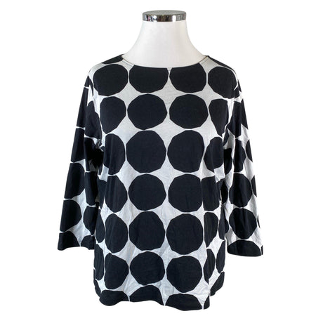 Unisex Marimekko - Trikotaažist pluus, suurus 44 - Must ()