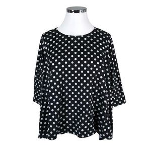 Unisex Marimekko - Trikotaažist pluus, suurus 42 - Must (1)