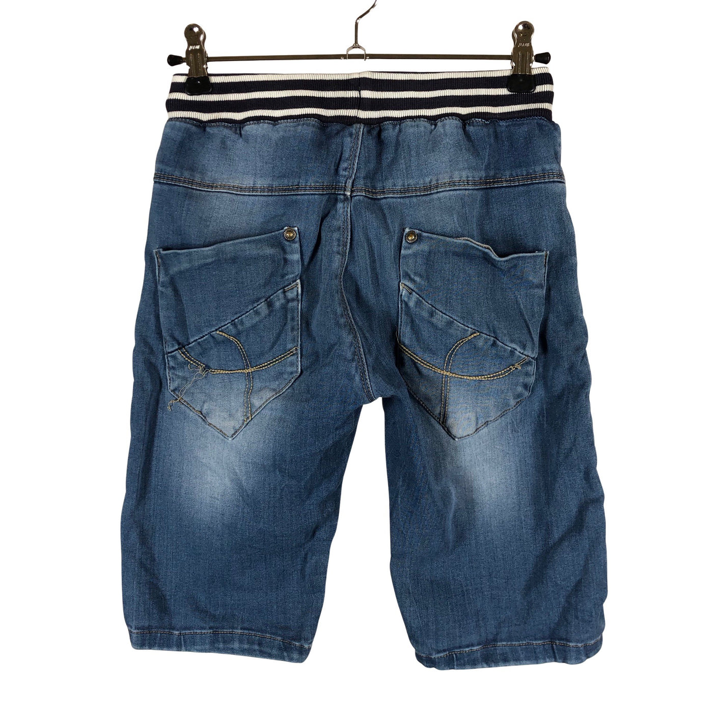 Unisex POMPdeLUX - Teksast lühikesed püksid, suurus 134 - 140 - Sinine (2)