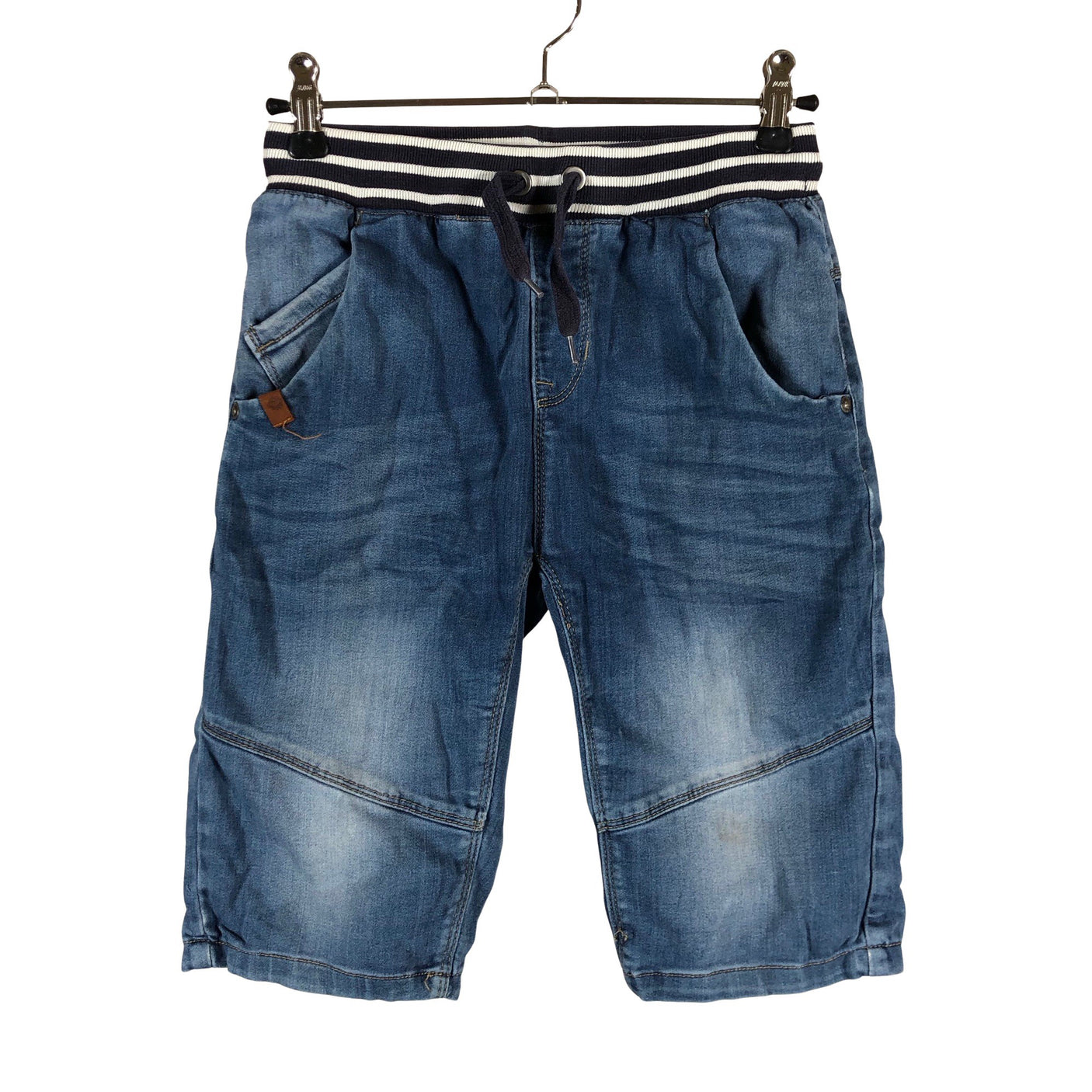 Unisex POMPdeLUX - Teksast lühikesed püksid, suurus 134 - 140 - Sinine (1)