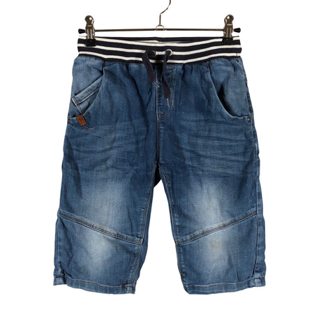 Unisex POMPdeLUX - Teksast lühikesed püksid, suurus 134 - 140 - Sinine ()