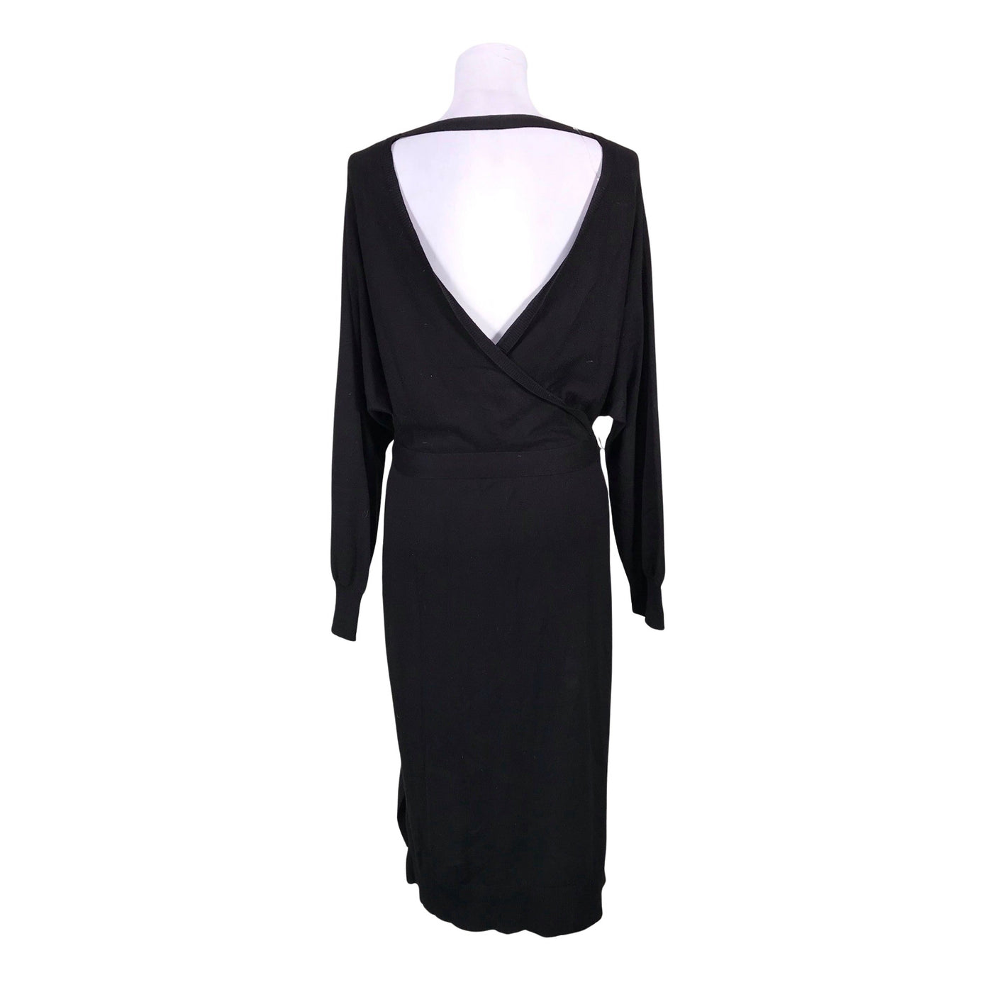 Unisex Lindex - Kootud kleit, suurus 40 - Must (2)