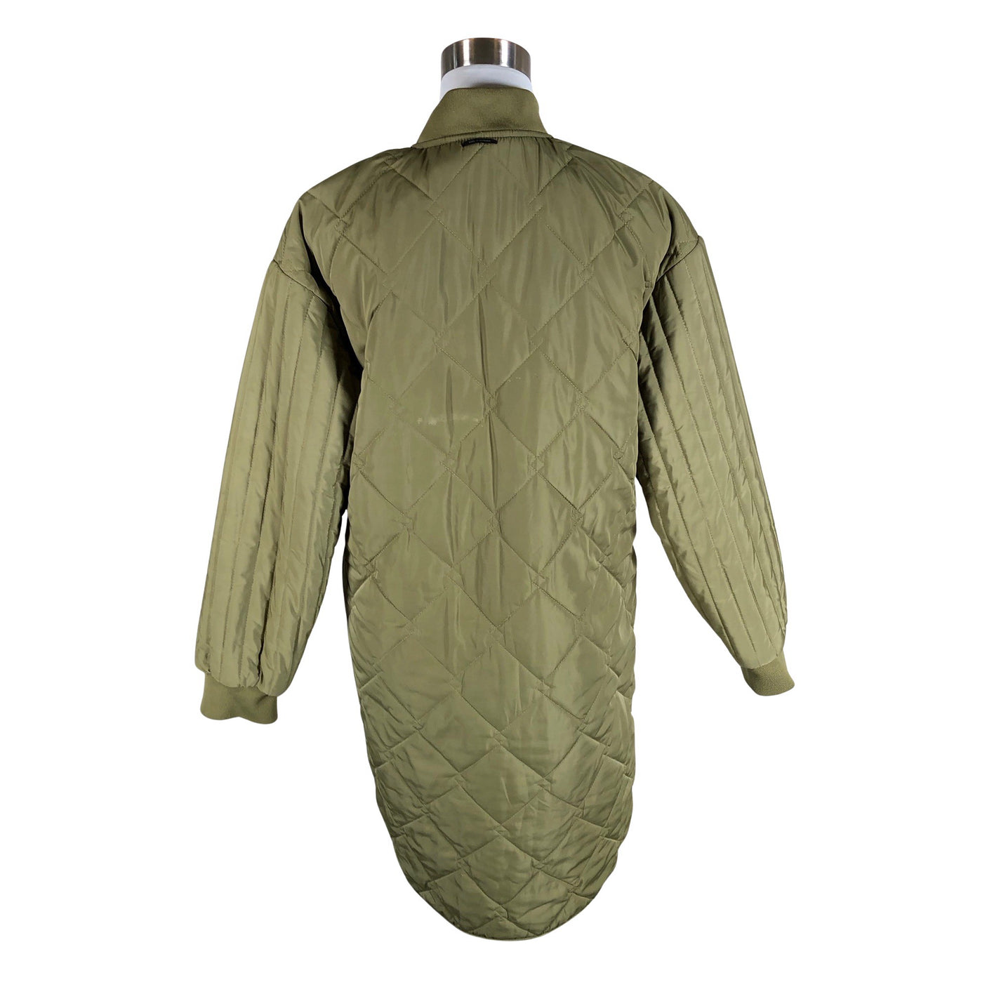 Unisex Nümph - Tepitud jope, suurus 36 - Roheline (2)