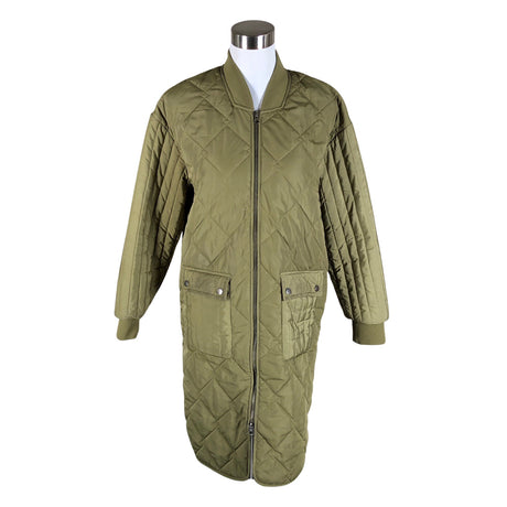 Unisex Nümph - Tepitud jope, suurus 36 - Roheline ()