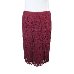 Unisex Uta Raasch - Pidulik pluus, suurus 46 - Veinipunane (3)