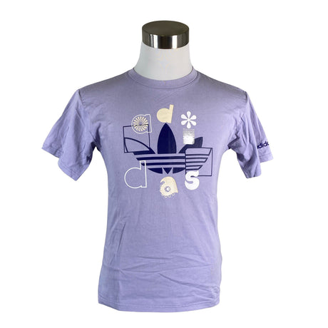 Unisex Adidas - T-särk, suurus S - Lilla ()