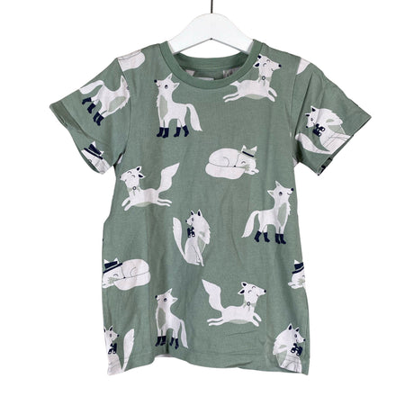 Unisex Polarn O. Pyret - T-särk, suurus 110 - 116 - Roheline ()
