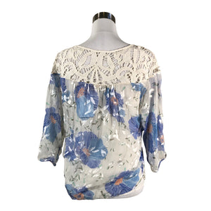 Unisex Vanessa Virginia - Pluus, suurus 40 - Sinine (2)