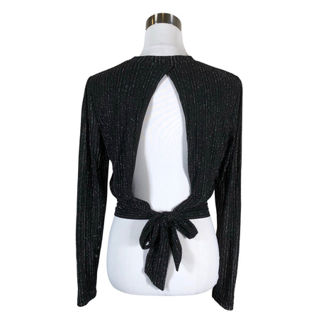 Unisex Na-KD - Pidulik pluus, suurus 38 - Must (2)