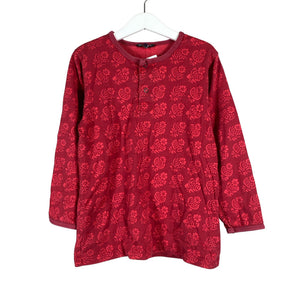 Unisex Marimekko - Trikotaažist pluus, suurus 128 - 134 - Punane (1)