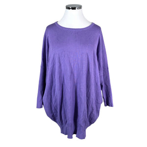 Unisex Zizzi - Kootud tuunika, suurus 50 - Lilla (1)