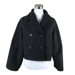 Unisex Noella - Villane mantel, suurus 38 - Must (1)
