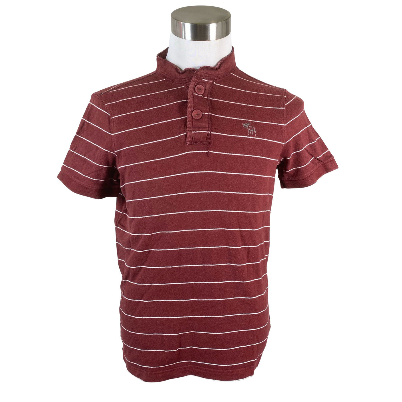Unisex Abercrombie&Fitch - T-särk, suurus M - Veinipunane (1)