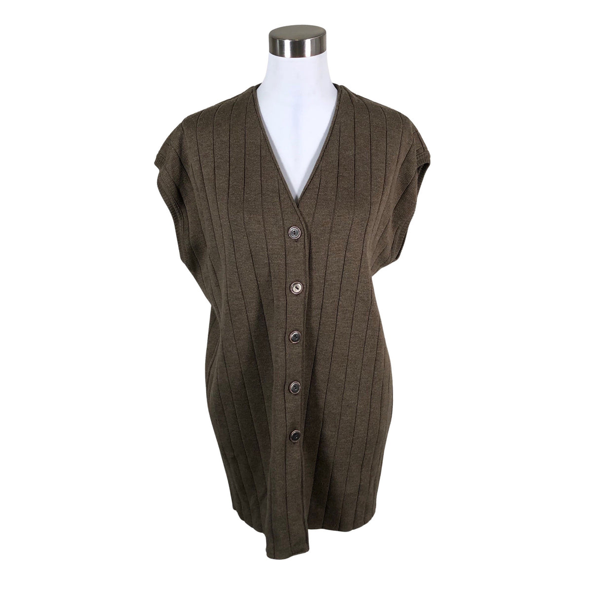 Unisex Je-Company - Kootud vest, suurus 38 - Pruun (1)
