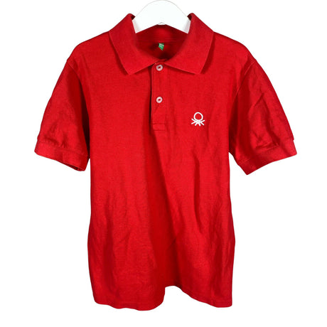 Unisex Benetton - Polosärk, suurus 146 - 152 - Punane ()