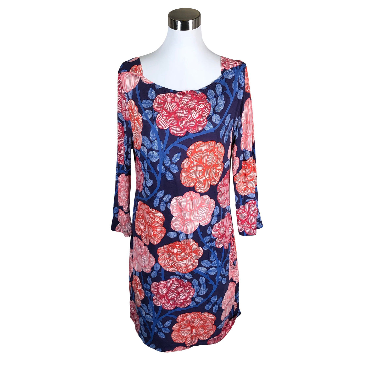 Unisex Marimekko - Trikotaažist kleit, suurus 36 - Sinine (1)