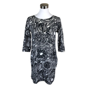 Unisex Marimekko - Trikotaažist kleit, suurus 38 - Must (1)