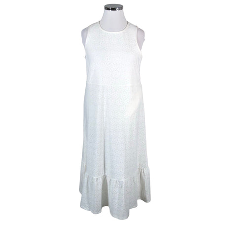 Unisex Happy Holly - Trikotaažist kleit, suurus 44 - Valge ()