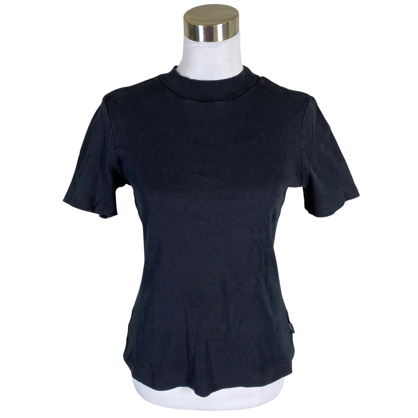 Unisex Aarrelabel - T-särk, suurus 38 - Must (1)