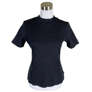 Unisex Aarrelabel - T-särk, suurus 38 - Must (1)