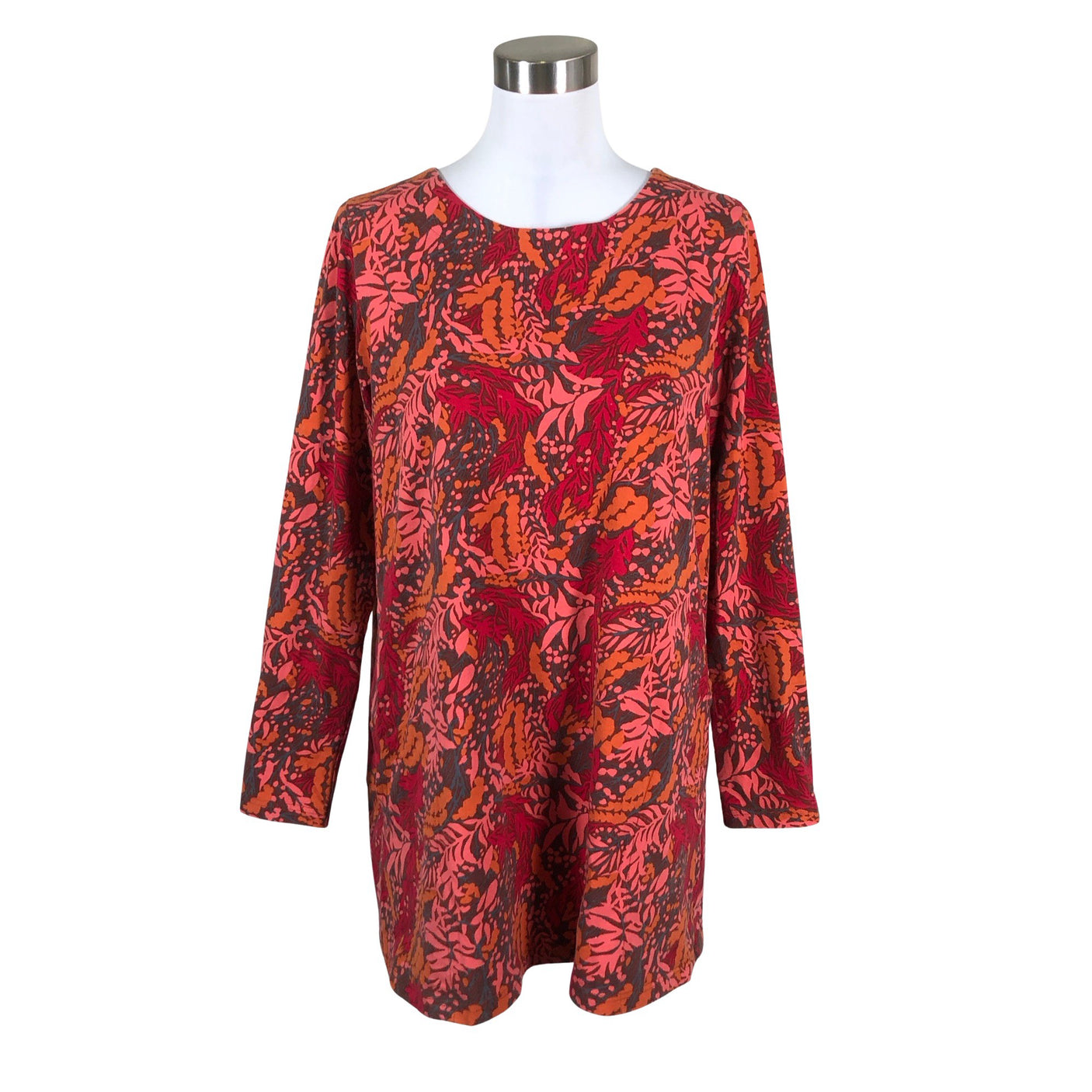 Unisex Nanso - Trikotaažist kleit, suurus 40 - Punane (1)