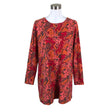 Unisex Nanso - Trikotaažist kleit, suurus 40 - Punane ()