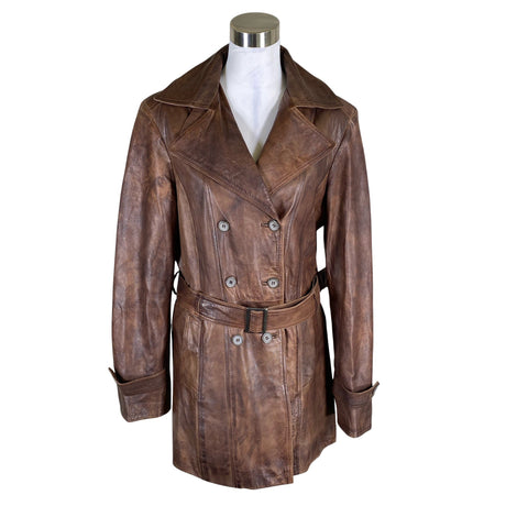 Unisex Aviatrix - Nahktagi, suurus 40 - Pruun ()
