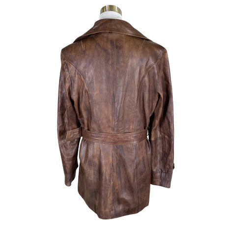Unisex Aviatrix - Nahktagi, suurus 40 - Pruun (2)