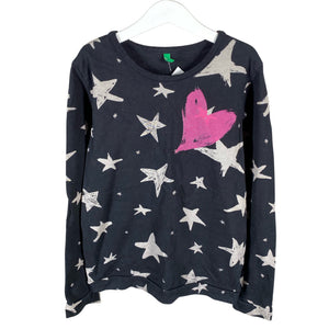 Unisex Benetton - Dressikangast pluus, suurus 134 - 140 - Must (1)