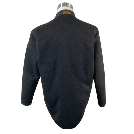 Unisex Sotoqvist - Kunstkarusnahast mantel, suurus XL - Must (2)