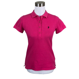 Unisex Peak Performance - Polosärk, suurus 36 - Roosa (1)