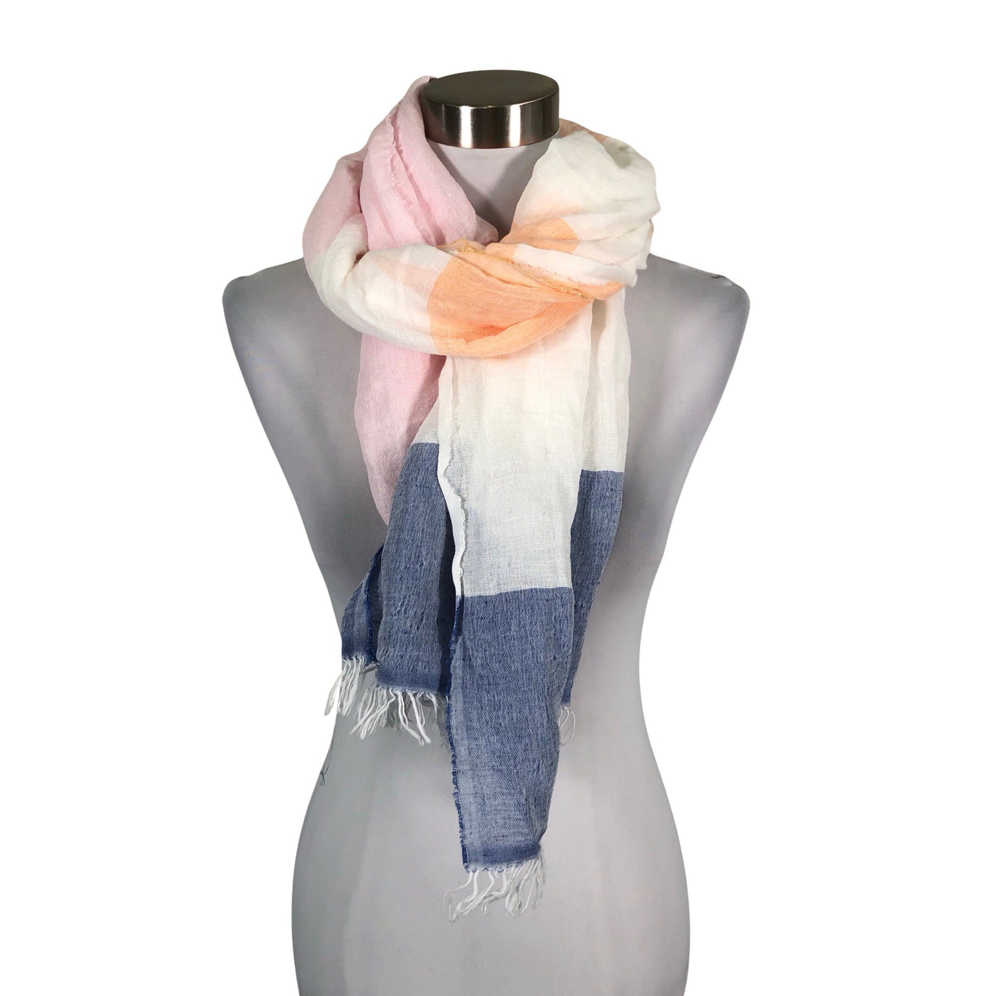 Unisex Gant - Õhuke sall, suurus Maxi - Valge (1)
