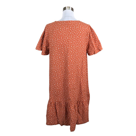 Unisex Kaiko - Mitteveniv kleit, suurus 38 - Oranž (2)