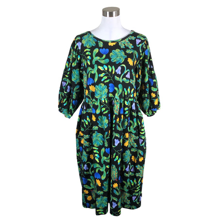 Unisex Aarrelabel - Dressikangast kleit, suurus 38 - Must ()