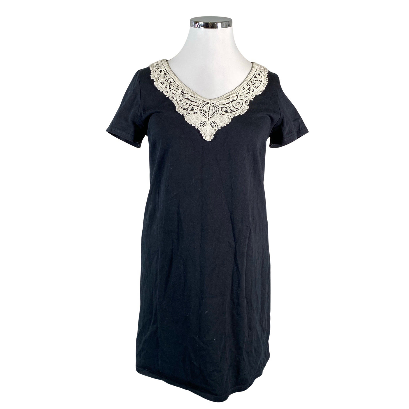 Unisex Lumoan - Trikotaažist kleit, suurus 42 - Must (1)