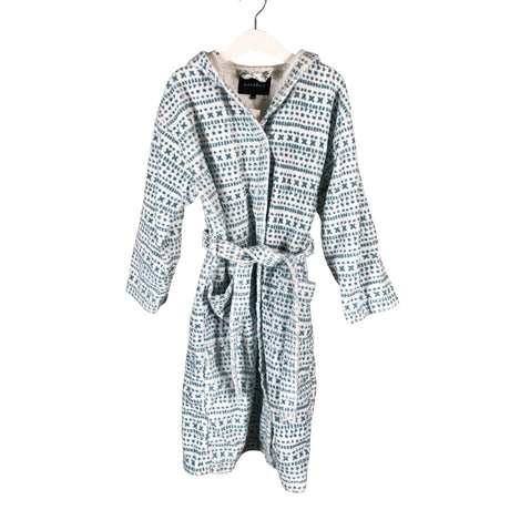 Unisex Aarrelabel - Hommikumantel, suurus 122 - 128 - Valge ()