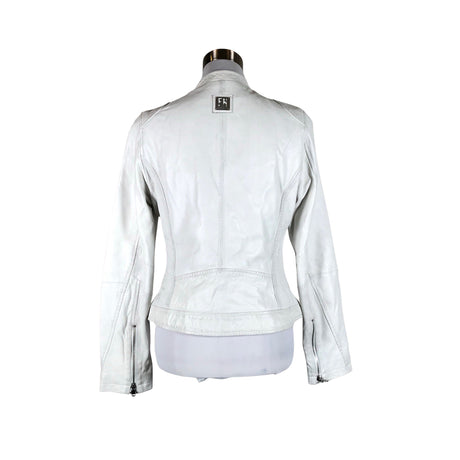 Unisex Freaky Nation - Nahktagi, suurus 38 - Valge (2)