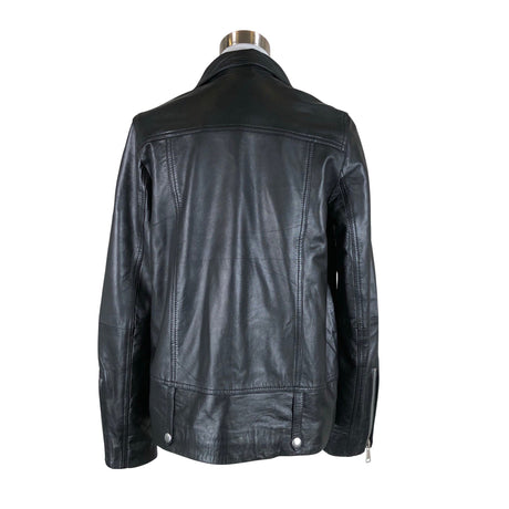 Unisex Selected - Nahktagi, suurus 34 - Must (2)