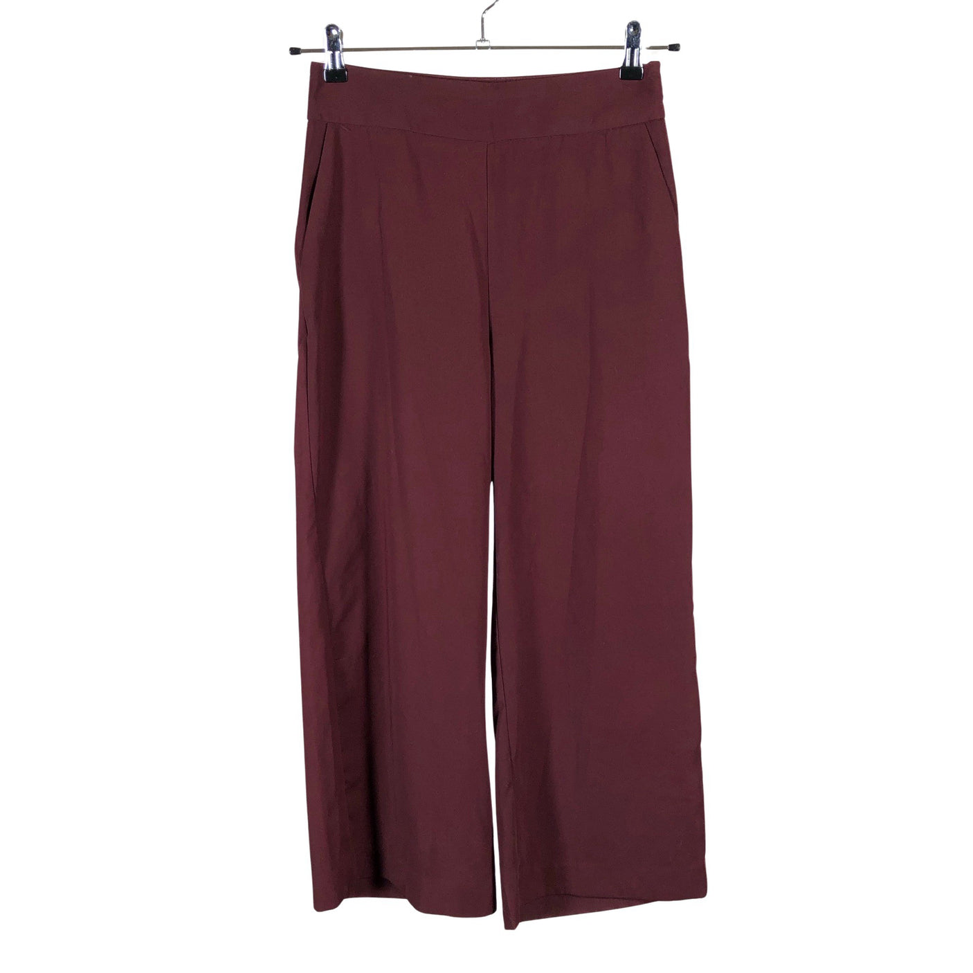Unisex Lindex - Viigipüksid, suurus 38 - Veinipunane (1)
