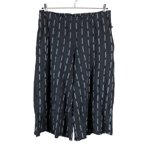 Unisex Mainio - Trikotaažist poolpikad püksid, suurus 40 - Must (1)