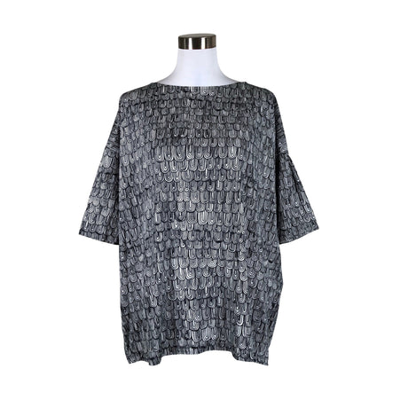 Unisex Marimekko - Trikotaažist pluus, suurus 38 - Must ()